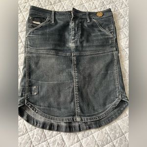 GUC Gstar jean skirt.